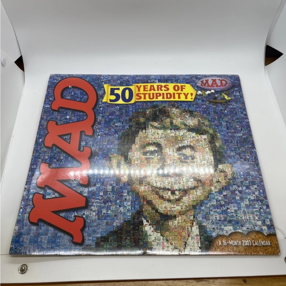 MAD MAGAZINE 50 Years of Stupidity 2002 Calendar Brand New